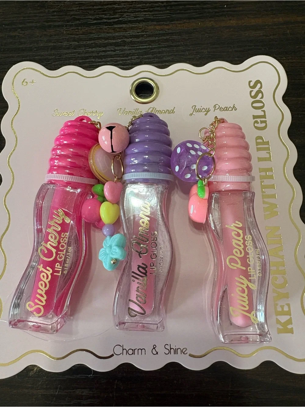 Juicy Peach Lip Gloss - Pink